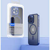 Capa Guard Lens Magsafe Da Rock Para iPhone 15 Pro 6 1 Cor Azul Liso