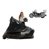 Capa Honda Shadow Boulevard 600 750 800 1500 Com Baú