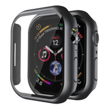 Capa Hprime Para Apple Watch Series 8 7 41mm Bumper Vidro