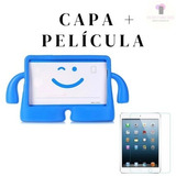 Capa Ibuy Infantil iPad Mini 1 2 3 Película De Vidro