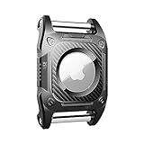 Capa Impermeável IP68 Para Coleira De Cachorro 1 Unidade Suporte De Coleira De Cachorro De TPU Rígido De Proteção Total Com Alça Removível Para Rastreador GPS De Gato E Cachorro Preta