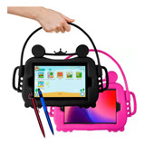 Capa Infantil Emborrachada Para Tablet 7 Polegadas Caneta