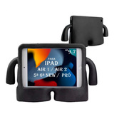 Capa Infantil Iguy Apple iPad 9 7 Air 5 6   Pelicula Vidro