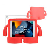 Capa Infantil Iguy Para Apple iPad 9 7 Air 5 6 pelicula Vidr