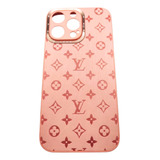 Capa iPhone Para 14 Pro max Louis Vitton Rosa