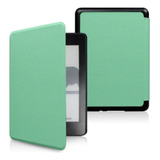 Capa Kindle J9g29r 10a Em Couro Sintético Magnética Sleep Nf