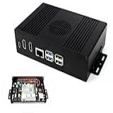 Capa M 2 NVME PCIE Para Raspberry Pi 5 Com Duas Portas HDMI Suporta Saída De Vídeo Dupla 4K Capa De Liga De Alumínio Com Placa PCIe Para M 2 Suporta Extensão PCIe Para Interface M 2 Inicialização