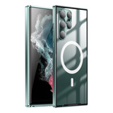 Capa Magnética De Metal Para Samsung S21 s22 s23 Elegante