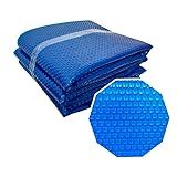 Capa Manta Lona Térmica Para Piscina 7 0 X 3 5m Proteção Uv 300 Micras Azul