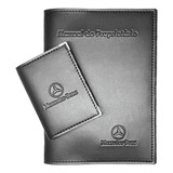 Capa Manual Do Proprietário Com Documentos Mercedes Benz