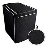 Capa Maquina De Lavar Electrolux Brastemp Consul 11kg 12kg 13kg 15kg 16kg 17kg Estampada Preto G