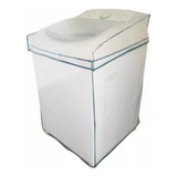 Capa Máquina De Lavar Roupas Pvc Transparente P 8kg 11kg