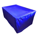 Capa Mesa Sinuca Bilhar Pebolim Azul Medidas 250x150x80