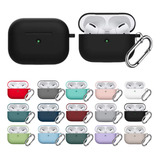 Capa Mosquetão Capinha Silicone Para AirPods Pro 2 Protege