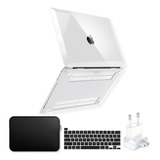 Capa P Macbook Pro 13 Touch Bar M1m2 bag plug Transparente