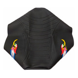 Capa Para Banco Mobilete Caloi Xr Preto Pica pau Piracapas
