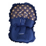 Capa Para Bebê Conforto Azul Marinho Menino Promoção