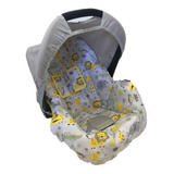 Capa Para Bebê Conforto Safari Amarelo Prime Baby Divicar