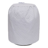 Capa Para Botijão De Gás De Cozinha Impermável Matelada Cor Branco