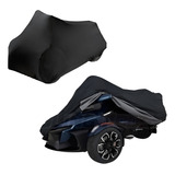 Capa Para Brp Spyder St S Triciclo Bombardier Tecido Top