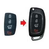 Capa Para Chave Canivete Hyundai Ix35 4 Botoes