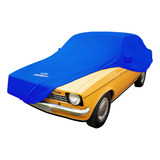 Capa Para Chevette Tecido Lycra Helanca Cobrir Azul Gm Full