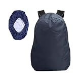 Capa Para Cobrir Mochila Impermeável Cinza Dos 55 Aos 75L