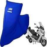Capa Para Cobrir Moto Dafra Maxsym 400i Com Logo -Azul-