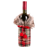 Capa Para Garrafa Vinho Natalina Papai Noel Decoração Natal
