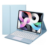 Capa Para iPad Com Teclado Magic Bluetooth Touch