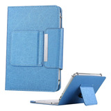 Capa Para iPad Couro Universal Com Teclado Bluetooth