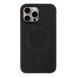 Capa Para iPhone 15 Pro Com Furos Dissipador De Calor