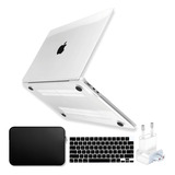 Capa Para Macbook Air 13 6 M3 M2 Plug Bag Protetor Teclado
