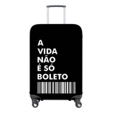 Capa Para Mala De Viagem Proteção Bagagem Suplex Resistente
