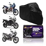 Capa Para Moto Grande Impermeável E Forrada Couro Big Trail Suzuki V Strom 650 