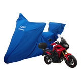 Capa Para Moto Yamaha Mt 09 Tracer Com Baú Postagem Imediata