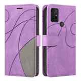 Capa Para Motorola Moto G30 g10 Pu Couro Flip Folio