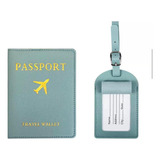 Capa Para Passaporte E Tag Identificadora Minimalista