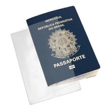 Capa Para Passaporte Em Pvc Cristal