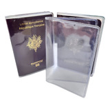 Capa Para Passaporte Em Pvc Transparente