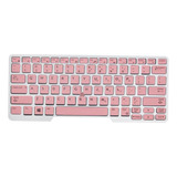 Capa Para Película De Pele De Teclado De Laptop De 14 Rosa
