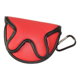 Capa Para Putter De Golfe Capa De Couro Pu Para Vermelho