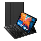 Capa Para Redmi Pad Se 11 Com Teclado Touchpad Sem Fio