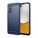 Capa Para Samsung Galaxy A05S 6 7 Com 2 Protetores Tela Temperado HD Capa Absorção Choque Borracha Macia TPU Flexível Para Galaxy A05S Azul
