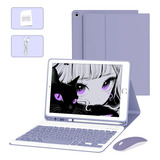 Capa Para Samsung Tab A9 8 7in Com Teclado Bluetooth Mouse