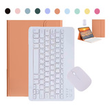 Capa Para Tab A8 10 5 X200 x205 Com Teclado Sem Fio E Mouse