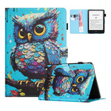Capa Para Tablet Inteligente Coruja Para Amazon Kindle
