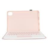Capa Para Teclado Pad 5 E 5 Pro Bateria De 280mAh Suporte Ajustável Touchpad Com 80 Horas De Operação Para Capa Protetora Removível De Lápis PINK