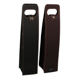 Capa Para Vinho Wine Case Porta Vinhos De Couro Sintético