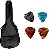 Capa Para Violão Folk Simples Bolso Frontal Kit Palheta E Porta Palheta